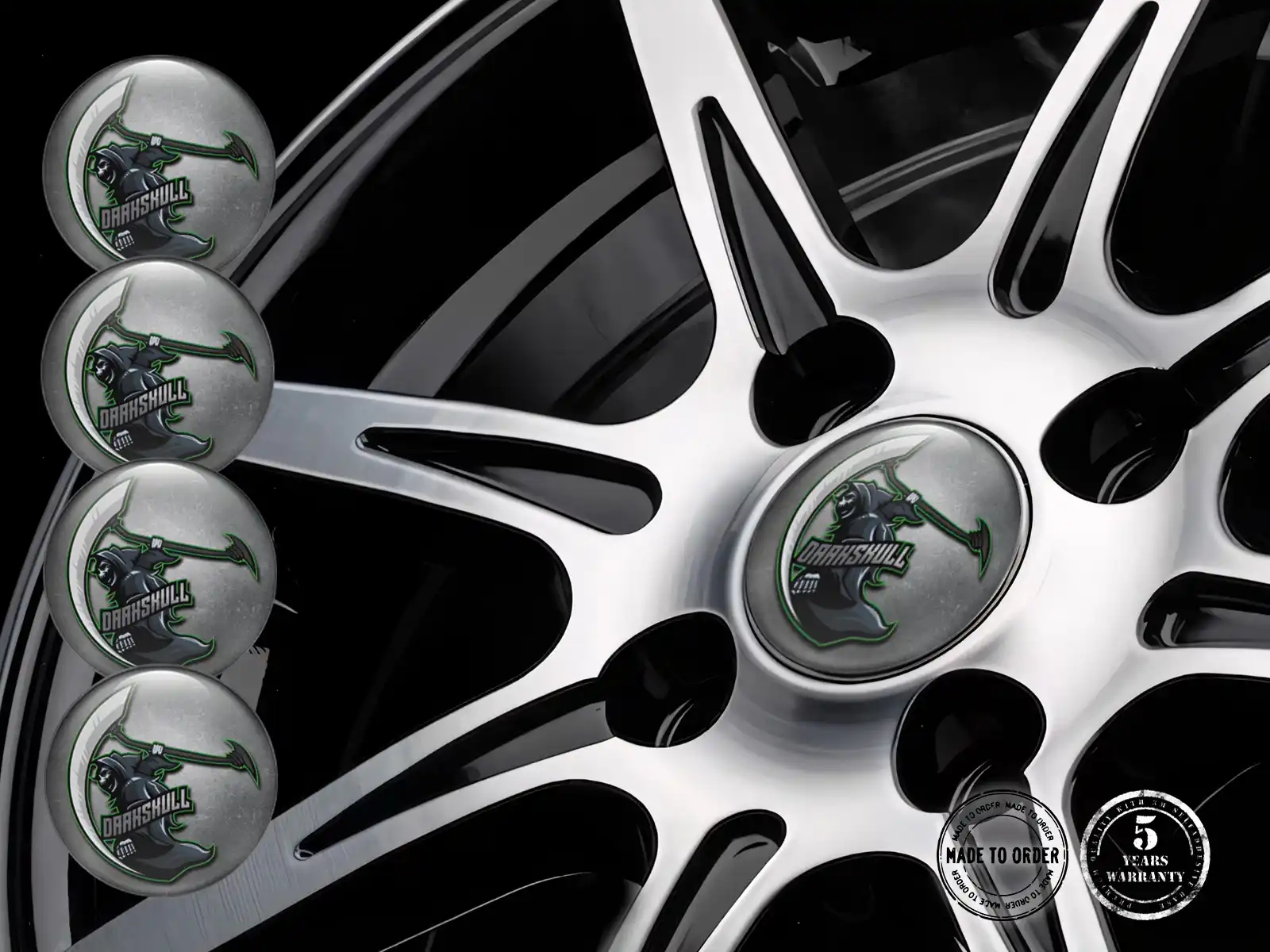 Dome decals Tunning Style High Quality Badge Sports Cars